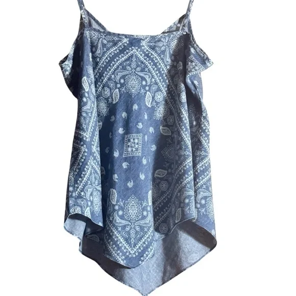 INC International Concepts Navy and White Camisole - Picture 3 of 4